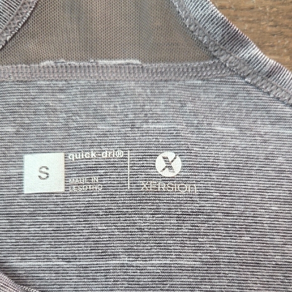 Xersion Quick-dri Sleeveless Relaxed Tank Top With Racerback Women's Size Small - Picture 6 of 7